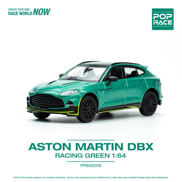 Aston Martin DBX (Racing Green) - Pop Race - 1:64