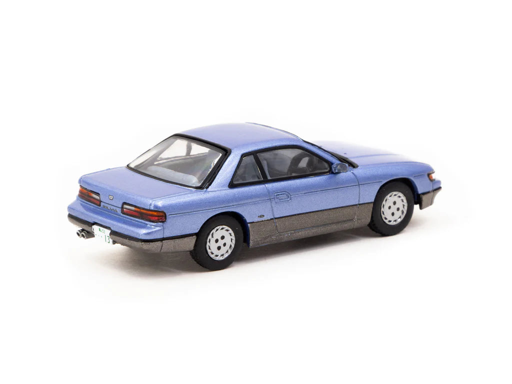 Nissan Silvia (S13) (Blue/Grey) - Tarmac Works/J Collection - 1:64