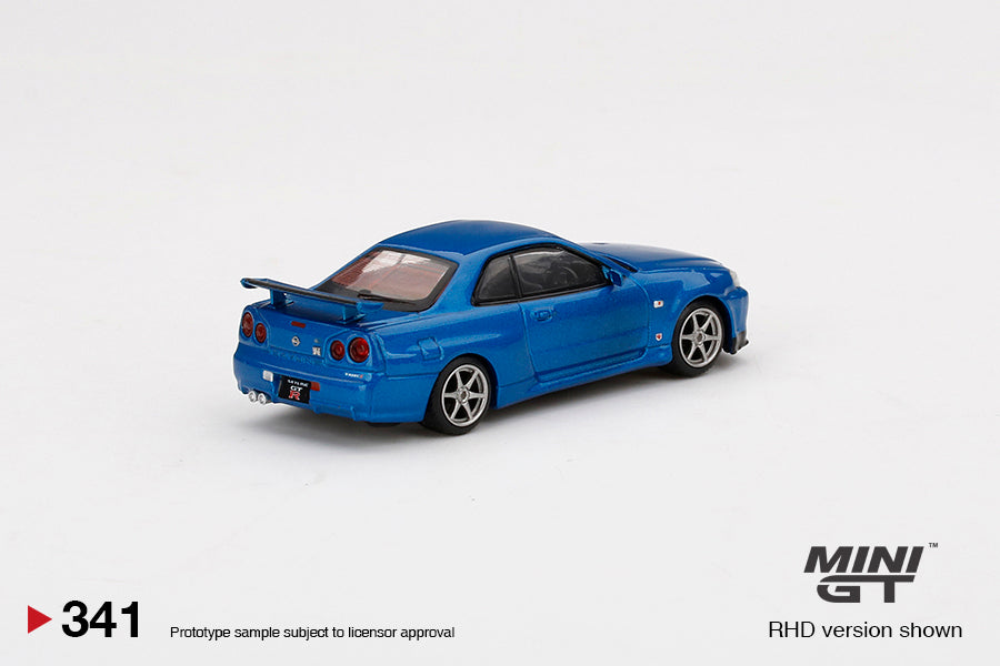 Nissan Skyline GT-R (R34) V-Spec II - MINI GT - 1:64 – Modelcars