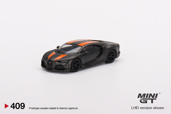 [Second Hand] Bugatti Chiron Super Sport 300+ World Record 304.773 mph - MINI GT - 1:64