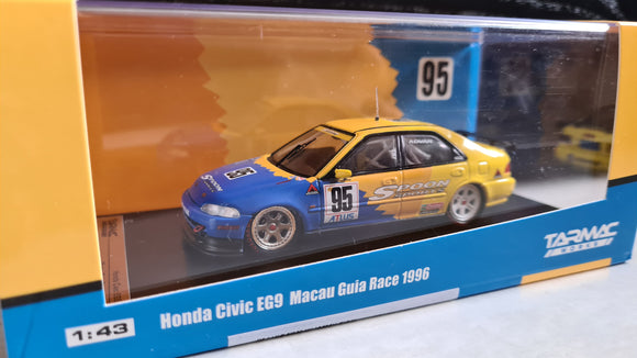 [Second Hand] Honda Civic EG9 Macau Guia Race 1996 - Tarmac Works - 1:43