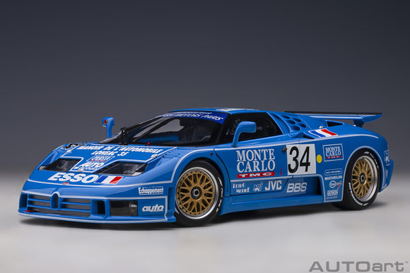 Bugatti EB110 LM Le Mans 24h 1994 #34 - AutoArt - 1:18 - Modelcars Passion