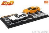 Initial D Set Vol. 19 Initial D Fujiwara Takumi Toyota Spriner Trueno AE86 & Nakamura Kenta Nissan Silvia S14 - Modeler's - 1:64 Modellauto 1/64