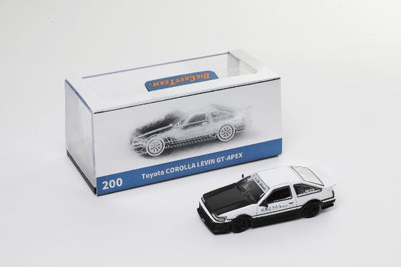 Toyota Corolla Levin GT-Apex AE86 RWB - DieCast Team - 1:64