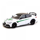 Alfa Romeo Giulia GTAm (White/Green) - Tarmac Works - 1:64