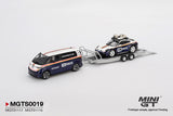 Porsche 911 Dakar #718 / Volkswagen ID. Buzz Porsche Centrum Gelderland Roughroads Set - MINI GT - 1:64 Modellauto 1/64