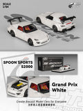 Honda S2000 Spoon Sports (Metallic White) - Micro Turbo - 1:64