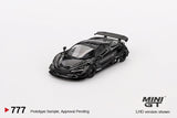 McLaren 720S LB Works (LHD) (Black) - MINI GT - 1:64