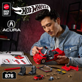 Acura NSX 1990 Mattel Brick Shop - Hotwheels - 1:16 Modellauto 1/16