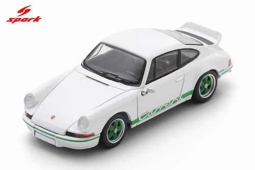 Porsche 911 2.7 RS (White with green stripe) - SPARK - 1:64