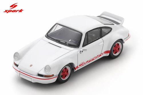 Porsche 911 2.8 RSR (White with red stripe) - SPARK - 1:64