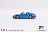 Porsche 911 Targa 4S (992) LHD (Shark Blue) - MINI GT - 1:64