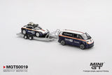 Porsche 911 Dakar #718 / Volkswagen ID. Buzz Porsche Centrum Gelderland Roughroads Set - MINI GT - 1:64 Modellauto 1/64