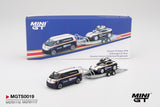 Porsche 911 Dakar #718 / Volkswagen ID. Buzz Porsche Centrum Gelderland Roughroads Set - MINI GT - 1:64 Modellauto 1/64
