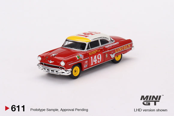 Lincoln Capri #149 1954 Carrera Panamericana Class Winner - MINI GT - 1:64