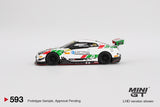 Nissan GT-R Nismo GT3 #23 KCMG 2018 FIA GT World Cup Macau - MINI GT - 1:64