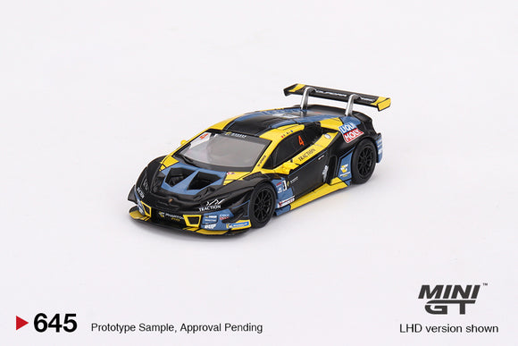 Lamborghini Huracán GT3 EVO #4 2022 Macau GP Macau GT Cup Phantom Pro Racing - MINI GT - 1:64
