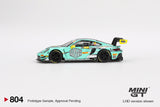 Porsche 911 GT3 R #28 2023 FIA GT World Cup 70th Macau Grand Prix HubAuto Racing - MINI GT - 1:64