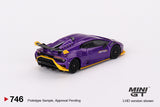 Lamborghini Huracán STO (LHD) (Viola Pasifae) - MINI GT - 1:64