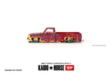 Chevrolet Silverado Dually on Fire V1 - MINI GT - 1:64
