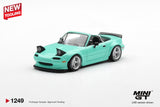 Mazda MX-5 (NA) Pandem (Mint Green) - MINI GT - 1:64 Modellauto 1/64