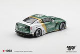 Nissan GT-R (R35) LB★WORKS Type 1 Custom Ducktail Auto Finesse - MINI GT - 1:64 Modellauto 1/64