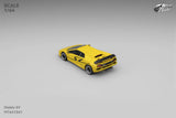Lamborghini Diablo SV (Metallic Yellow) - Micro Turbo - 1:64 Modellauto 1/64