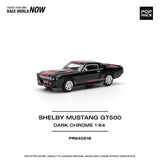 Ford Mustang Shelby GT500 (Dark Chrome) - Pop Race - 1:64 Modellauto 1/64
