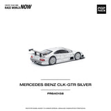 Mercedes CLK-GTR (Silver) - Pop Race - 1:64