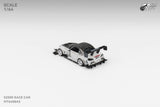 Honda S2000 Race Car (Metallic White) - Micro Turbo - 1:64 - Modelcars Passion