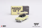 Lincoln Capri 1954 (LHD) (Premier Yellow) - MINI GT - 1:64