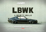 Nissan Skyline 2000 GT-R (KPGC110) LB Works "Kenmeri" (Black) - INNO64 - 1:64