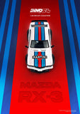Mazda Savanna RX-3 "Martini Racing" Livery - INNO64 - 1:64