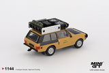 Range Rover 1981 Camel Trophy Suamtra C. Swoboda & K. Mentel Winner (LHD) - MINI GT - 1:64 Modellauto 1/64