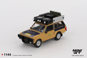 Range Rover 1981 Camel Trophy Suamtra C. Swoboda & K. Mentel Winner (LHD) - MINI GT - 1:64