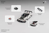 Honda S2000 Race Car (Metallic White) - Micro Turbo - 1:64 - Modelcars Passion