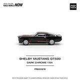 Ford Mustang Shelby GT500 (Dark Chrome) - Pop Race - 1:64 Modellauto 1/64