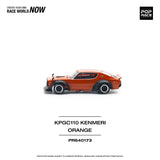 Nissan Skyline GT-R V8 Drift (Kenmeri) (Orange) - Pop Race - 1:64