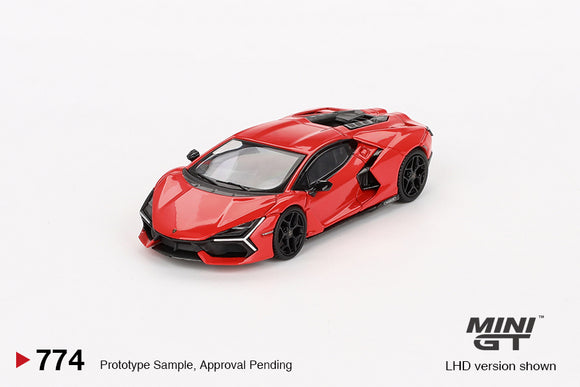 Lamborghini Revuelto (LHD) (Arancio Dac Lucido) - MINI GT - 1:64