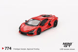 Lamborghini Revuelto (LHD) (Arancio Dac Lucido) - MINI GT - 1:64