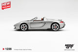 Porsche Carrera GT (LHD) (GT Silver Metallic) - MINI GT - 1:64 Modellauto 1/64