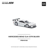 Mercedes CLK-GTR (Silver) - Pop Race - 1:64