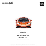 McLaren F1 (Orange) - Pop Race - 1:64