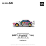 Nissan Skyline GT-R R32 JTC 1991 Group A Axia - Pop Race - 1:64 - Modelcars Passion