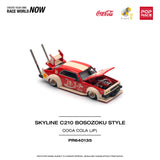 Nissan Skyline C210 Kaido Racer Bosozoku Style Coca Cola - Pop Race - 1:64
