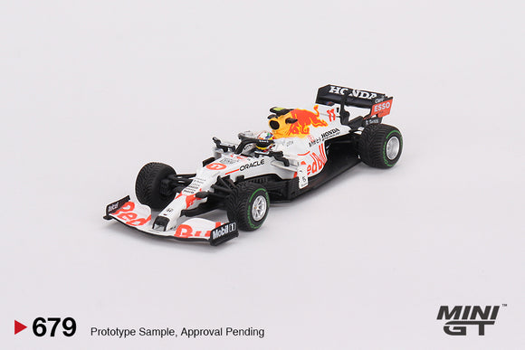 Red Bull Racing RB16B #11 Sergio Pérez 2021 Turkish Grand Prix 3rd Place - MINI GT - 1:64