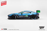 Aston Martin Vantage GT3 Evo #44 Magnus Racing 2025 IMSA Daytona 24 Hrs - MINI GT - 1:64 Modellauto 1/64