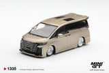 Toyota Vellfire 40 KUHL (RHD) (Gold Metallic) - MINI GT - 1:64 Modellauto 1/64
