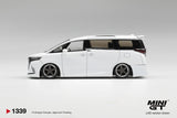 Toyota Alphard 40 KUHL (RHD) (White) - MINI GT - 1:64 Modellauto 1/64