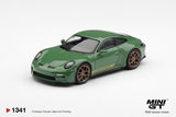 Porsche 911 (992) GT3 Touring (Auratium Green) - MINI GT - 1:64 Modellauto 1/64
